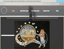 Tablet Screenshot of dunesvillemusicfestival.com